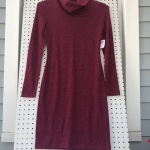 NWT Old Navy burgundy dress sizeXS TP